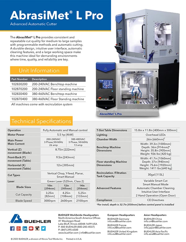 AbrasiMet® L Pro