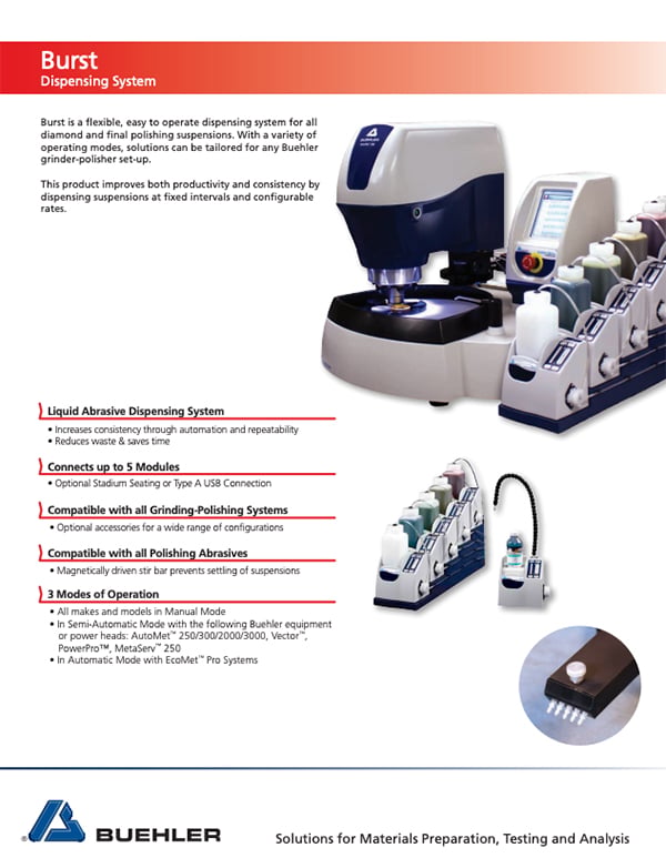 Burst Dispensing System