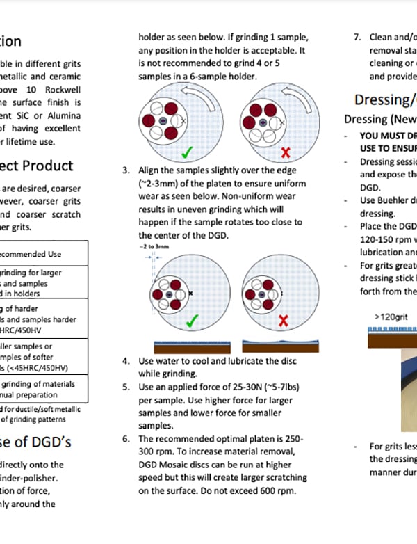 DGD Mosaic Instruction Sheet