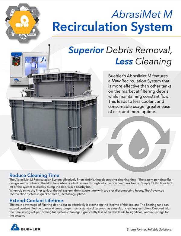 AbrasiMet® M Recirculation System