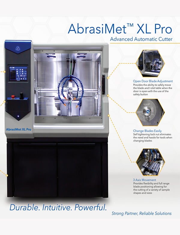 AbrasiMet® XL Pro Automatic Abrasive Cutter Sell Sheet