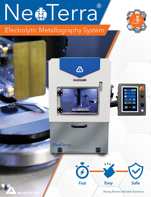 NeoTerra® Electrolytic Metallography System
