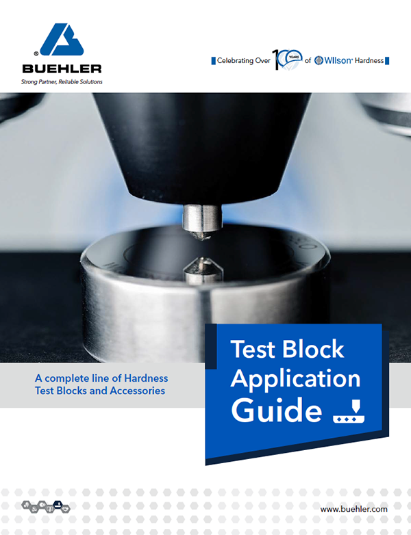 Hardness Test Block Guide