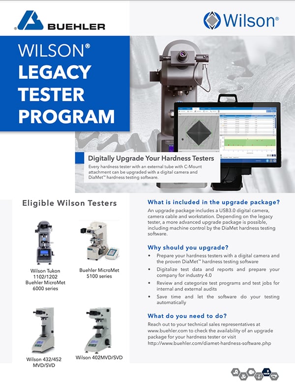 Wilson® Hardness Legacy Testers