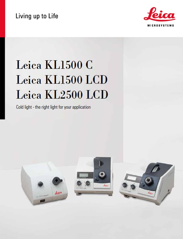 Leica KL1500 C and KL1500 LCD and KL2500 LCD