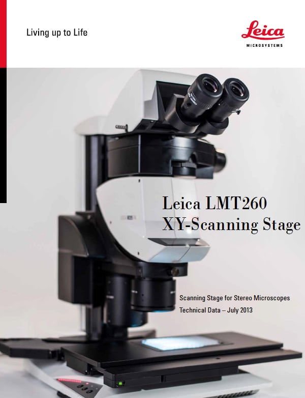 Leica LMT260 XY Scanning Stage