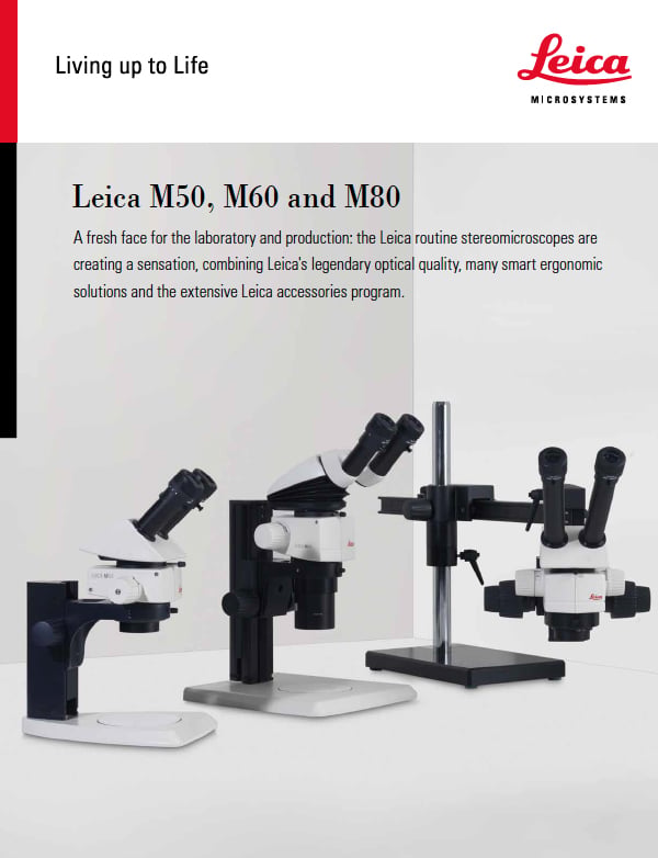 Leica M50 and M60 and M80
