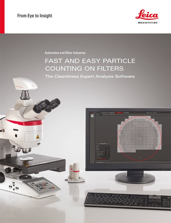 Leica The Cleanliness Expert Analysis Software