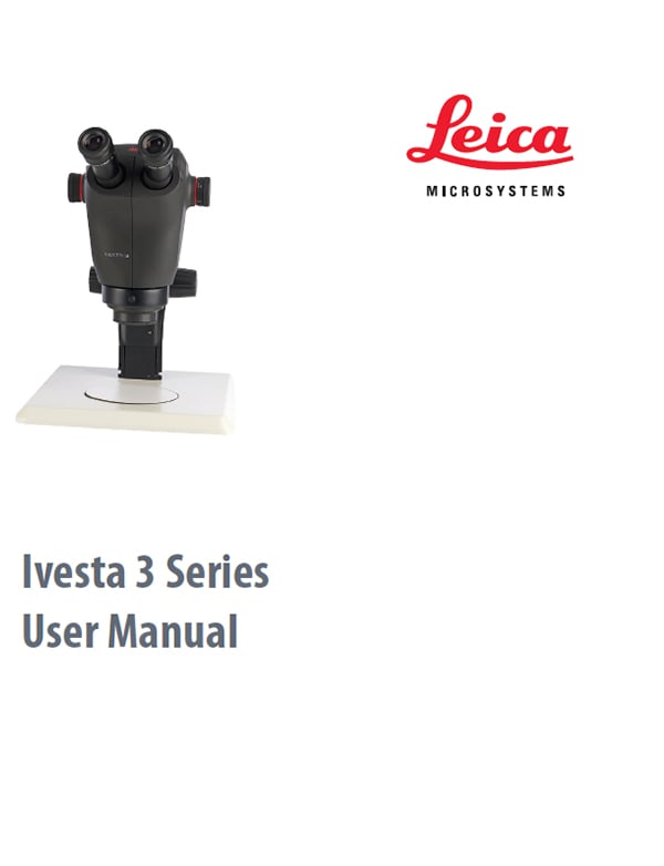 Leica Ivesta 3 User Manual