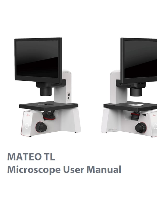Leica Mateo TL Quick Start