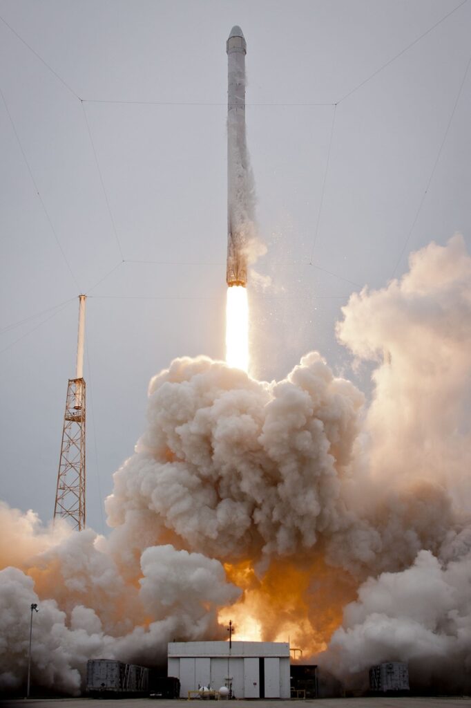 rocket launch, spacex, lift-off-693207.jpg